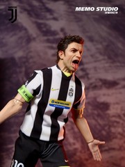 Football Stars Memoirs Studio 1/6 Del Piero Figure Roaring Head