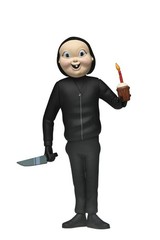 Toony Terrors Babyface Killer (Happy Death Day) 6″ figure NECA 97028