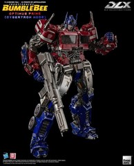 Threezero Optimus Prime Cybertron Mode Transformers Bumblebee DLX Action Figure