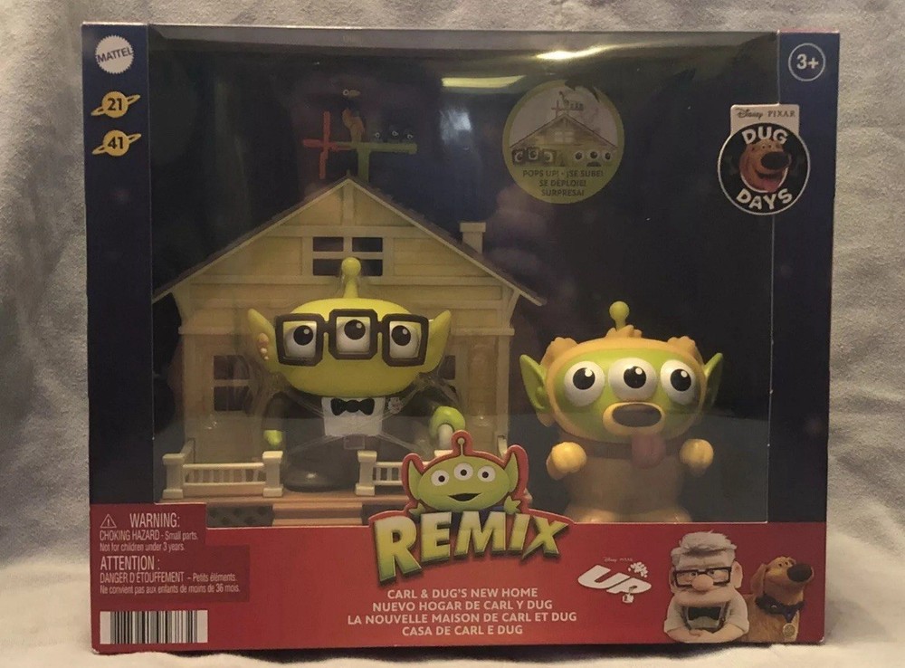 Disney/Pixar “UP + Toy Story Alien” Remix~Carl and Dug’s New Home Playset