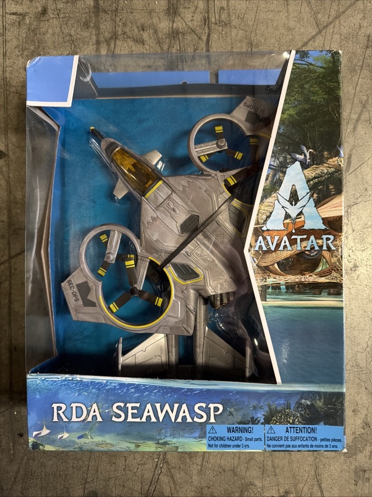 🌊 Avatar The Way of Water RDA Seawasp Vehicle World of Pandora McFarlane NEW