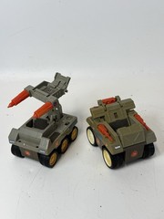 1986 Starcom Laser Rat Vintage Coleco Transforming Trucks Toy Vehicle Truck Lot