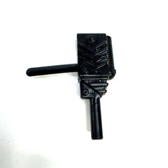 Vintage MOTU Modulok Mattel He-Man Masters 1985 Black Accessory Weapon Laser Gun