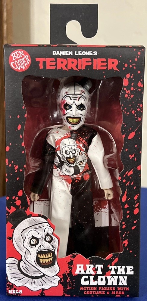 NECA Ben Cooper Damien Leone’s Terrifier ART THE CLOWN With Costume & Mask 2025
