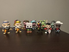 FGTEEV Collectible Toy Action Figures Lot Of 16 Bonkers Toys Mini Figures