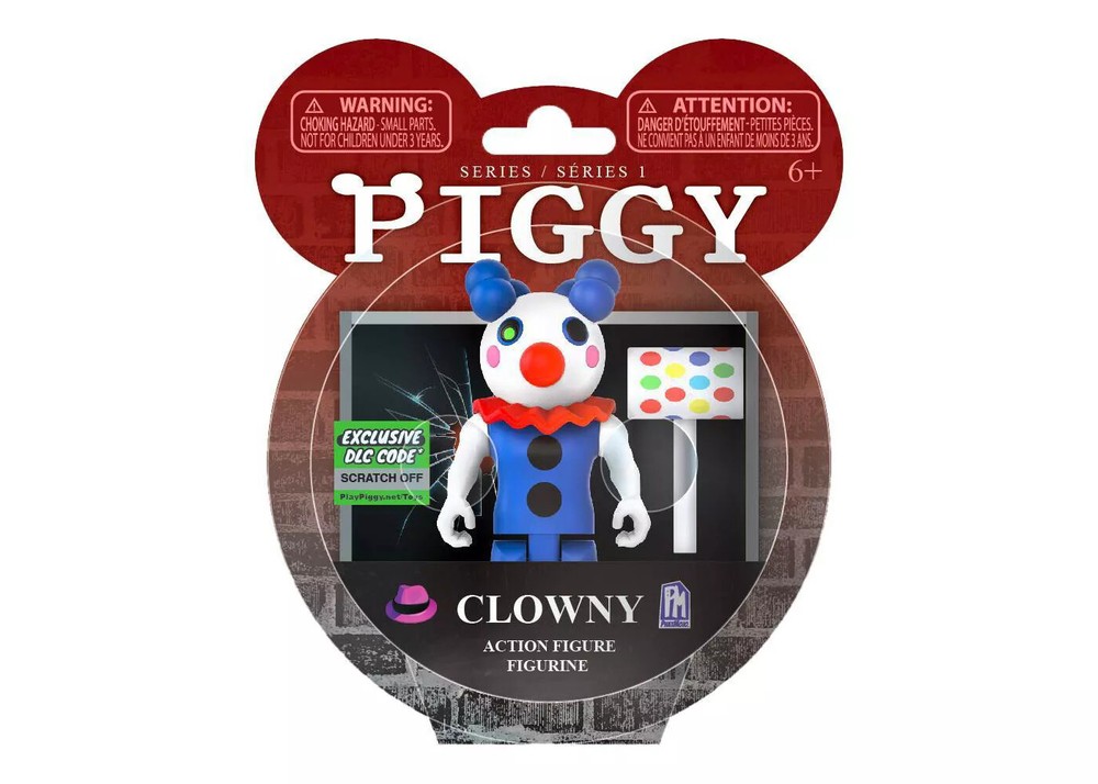 Piggy Clowny Action Figure Series 1- 3.5″ Exclusive DLC Code