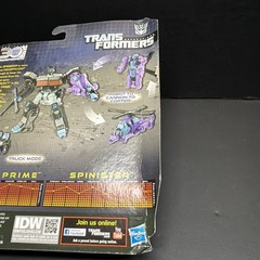 Transformers Generations Nemesis Prime & Spinister Thrilling 30 Anniversary