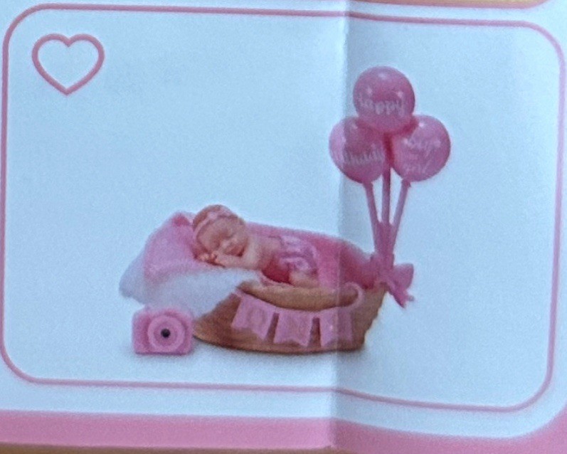 Zuru My Mini Baby Birthday Pink Balloon Set