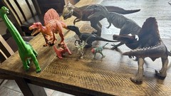 Huge Lot Of 25 Dinosaurs Schleich, Safari LTD. Jurassic Park