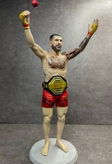 Custom 1/6 Ilia Topuria UFC Champion Figure Statue Handmade Resin Model