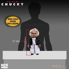 Mezco Toyz Bride of Chucky 15″ Mega Scale Tiffany Talking Doll
