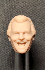 Jack Nicholson Joker 1989 Batman Custom Head Sculpt 1/12, 1/10