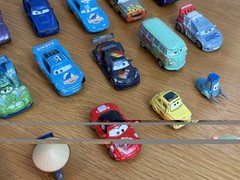 Disney Pixar Cars World Grand Prix Racers Lot Metal Mini Diecast Race Cars Set