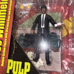Pulp Fiction Jules Winnfield NIB Action Figure 2017 Miramax Diamond Select Toys