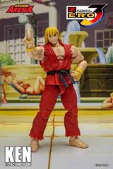 New Storm Toys SFSA01 1/12 Street Fighter ALPHA3 Ken & Ryu Set Action Figure Toy