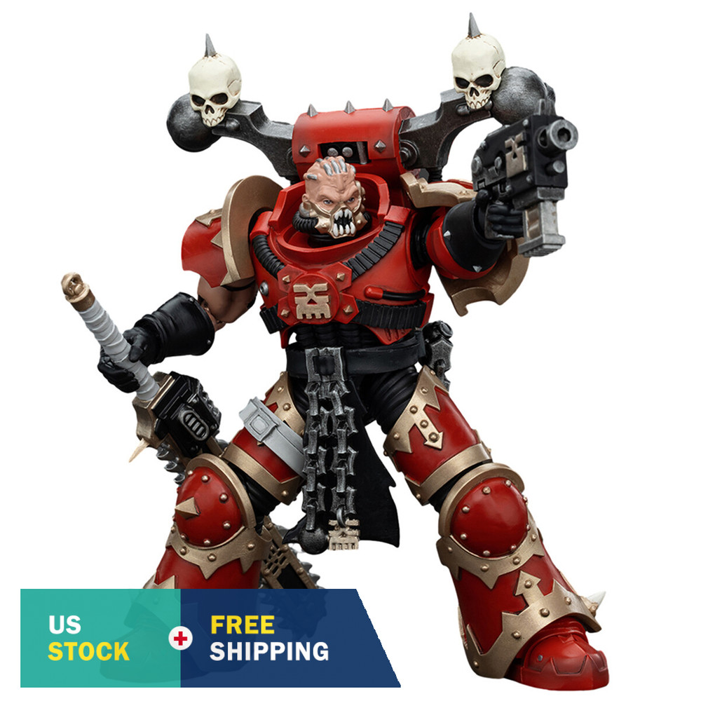 HiPlay JOYTOY 1/18 Khorne Berzerker with Eviscerator Chainsword JT00560