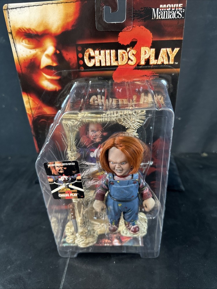 McFarlane Toys – Child’s Play 2 Chucky – 1999 Movie Maniacs 2 – Horror