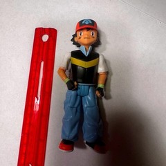 Pokemon Ash Ketchum Action Figure 2007 Jakks Pacific Diamond Pearl Nintendo 5″