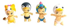Lot of 8 Twozies Baby Toy Figures Squawky, Tracka, Pastel, Slippa, Sheena, Riley