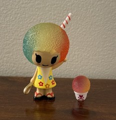 Tokidoki Series 1 Rainbow Shaved Ice Mini Vinyl Figure Blind Box