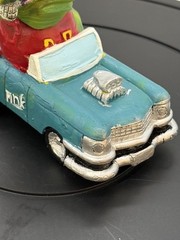 VRHTF RARE SUPER COOL ED “BIG DADDY” ROTH RAT FINK ” WITH COOL CAR”
