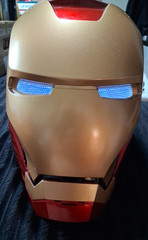 Marvel Legends Series Iron Man Electronic Helmet Tested & Working!