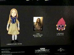 Fright Friends M3GAN Megan doll Universal City Studios Culture Fly Horror