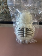 MC Supersized Clear X-Ray Bone by Secret base x Ron English Super Rare