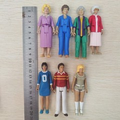 7pcs 3.75″ Golden Girl Dorothy Blanche Sophia Three’s Company Jack Chrissy Janet