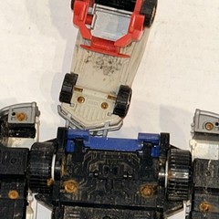 BANDAI Power Rangers Carranger DX RV ROBO TURBO Megazord Japan Damaged A3