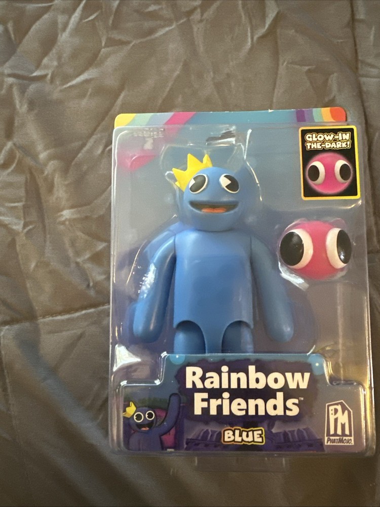 Rainbow Friends Blue Action Figure Glow in the Dark Series 2 Brand New In Packag