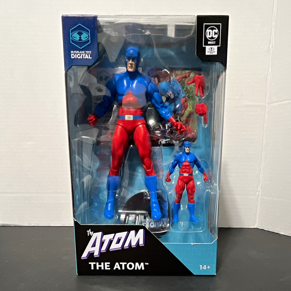 McFarlane Toys DC The Atom Silver Age Digital Action Figure Ages 14+