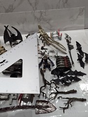 Vintage Toy Figure Lot Weapon Sword Axe Knife Hammer Wings Armor ? McFarlane