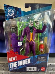 MATTLE 6 1/2 INCHES TALL DC THE JOKER PREMIERE WAVE 1 ACTION FIGURE