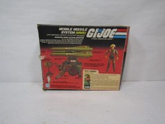 1982 GI Joe Mobile Missile System MMS (Damaged Box) (Proof of Purchase Cut Out)