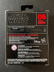 Star Wars The Black Series #06 First Order Star Destroyer Titanium Series NIB!