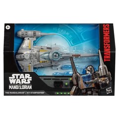 Transformers Collaborative Star Wars: The Mandalorian N-1 Starfighter, 7.5”