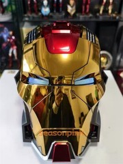 Iron Man MK17 Heart breaker Helmet 1/1 Wearable English Voice-controll Mask Toy