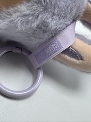 Pop MART Labubu Zizi Purple Vinyl Plush Keychain the Monsters Have a Seat Series