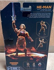 MOTU Masters of The Universe Chronicles Deluxe HE-MAN Premium Variant Figure