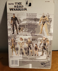 N2 Toys MAD MAX 2 The Road Warrior Max and Feral Boy Figures, New Sealed