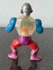 Lot of 2 He-Man 1984 Roboto and 1986 MOTU Mosquitor Figure Pump Works No Legs