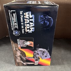 IMPERIAL AT-ST SCOUT WALKER STAR WARS POWER OF THE FORCE ACTION FIGURE NEW 1:18