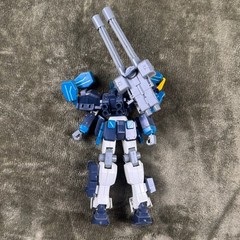 Bandai Gundam Heavyarms Custom EW Blue White Action Figure Endless Waltz 5.5in