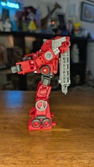 Transformers War For Cybertron WFC Kingdom Voyager Class Inferno Missing Gun