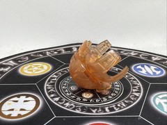 Bakugan Battle Brawlers B2 Pyrus (Subterra)Translucent Laserman VHTF