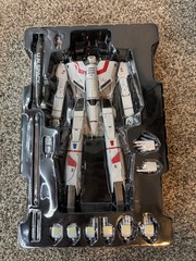 Bandai Macross DX Chogokin VF1-J with Armored Parts Set Hikaru US Seller