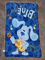Blues Clues Plush Baby Toddler Fleece Blanket 2021 *Read*