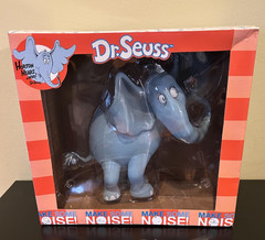 HORTON HEARS A WHO! Make Some Noise DR SEUSS 9″ FIGURE Super Rad Toys 2008 NRFB