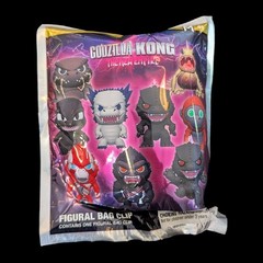 Godzilla-Kong New Empire – 3d Foam Bag Clip Keychain